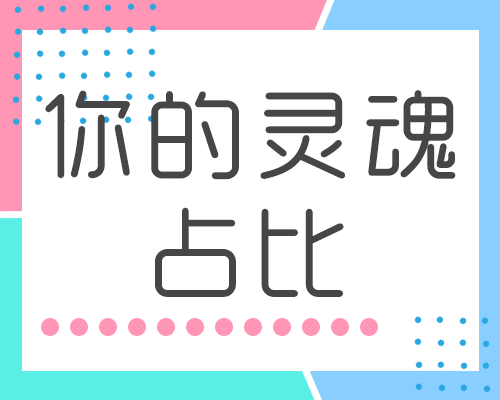 🔮测测你的灵魂占比，揭秘你的内心世界🔮